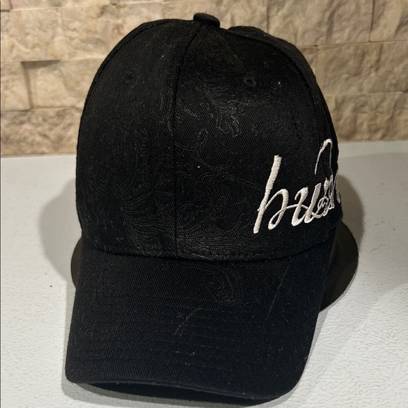 Hurley Black Hat with White Script Vintage - Picture 1 of 10
